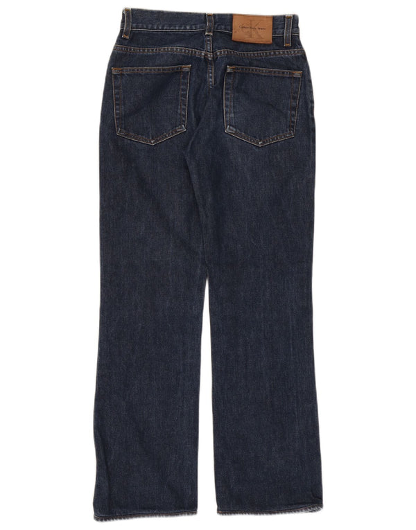 Calvin Klein Womens Straight Jeans W26 L27 Blue