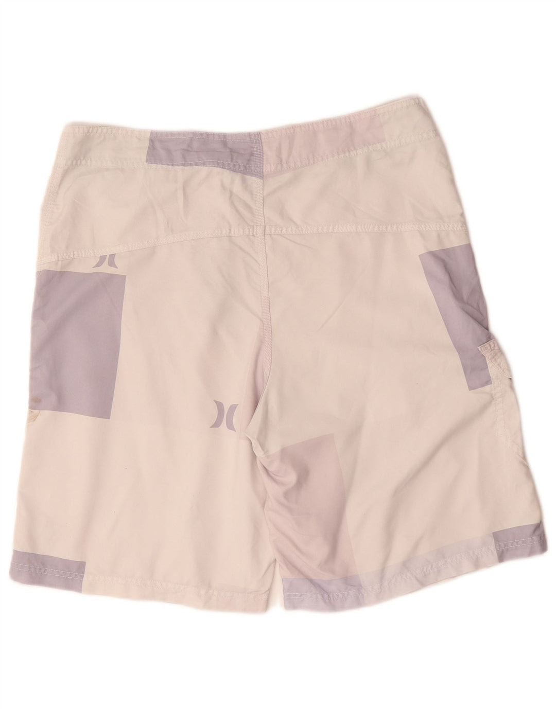 Pantaloni scurți de înot grafic HURLEY pentru bărbați, XL, roz colorblock