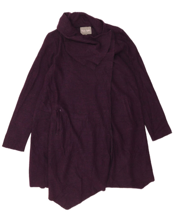 Pulover cardigan supradimensionat pentru femei Phase Eight UK 10 mic violet