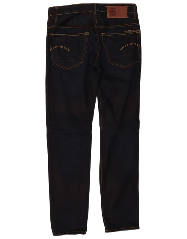 Blugi G-STAR 3301 Low Tapered pentru bărbați W30 L32 bumbac bleumarin