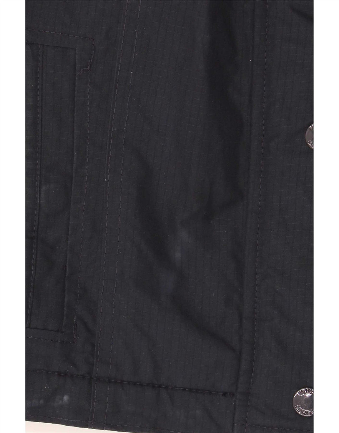 Jachetă Windbreaker pentru femei Hollister, cu glugă, UK 10, poliester, albastru marin mic