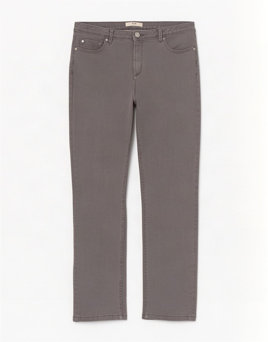 Marks & Spencer Blugi crop subțiri pentru femei UK 12 Medium L30 L26 Bumbac gri