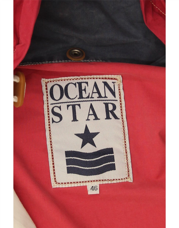 Jachetă Windbreaker pentru bărbați Ocean Star IT 46 Small White Colorblock Sintetic