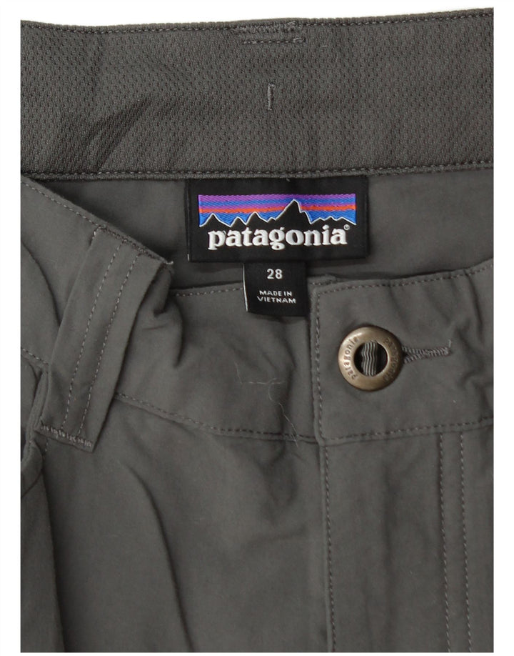 Pantaloni scurți cargo PATAGONIA pentru bărbați W28 Small Gri Nylon