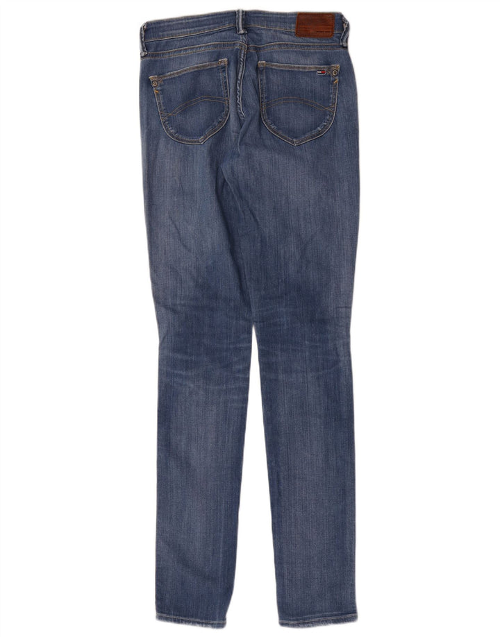 Blugi Tommy Hilfiger pentru femei Rene Slim W27 L34 Albastru