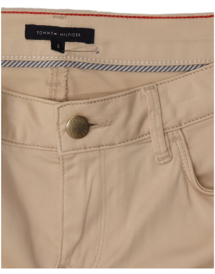 TOMMY HILFIGER Womens Mini Skirt US 8 Medium W30  Beige Cotton