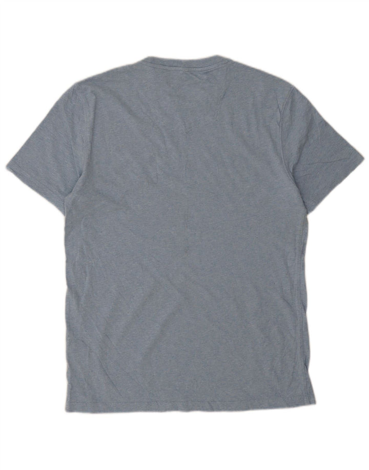 Fat Face Bărbați Tricou Top Medium Blue Bumbac