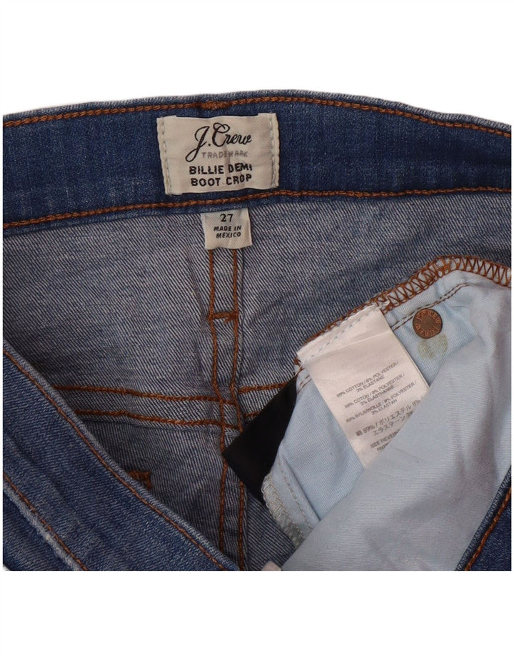 J. CREW Blugi tăiați pentru femei Billie Demi Bootcut W27 L25 Bumbac albastru