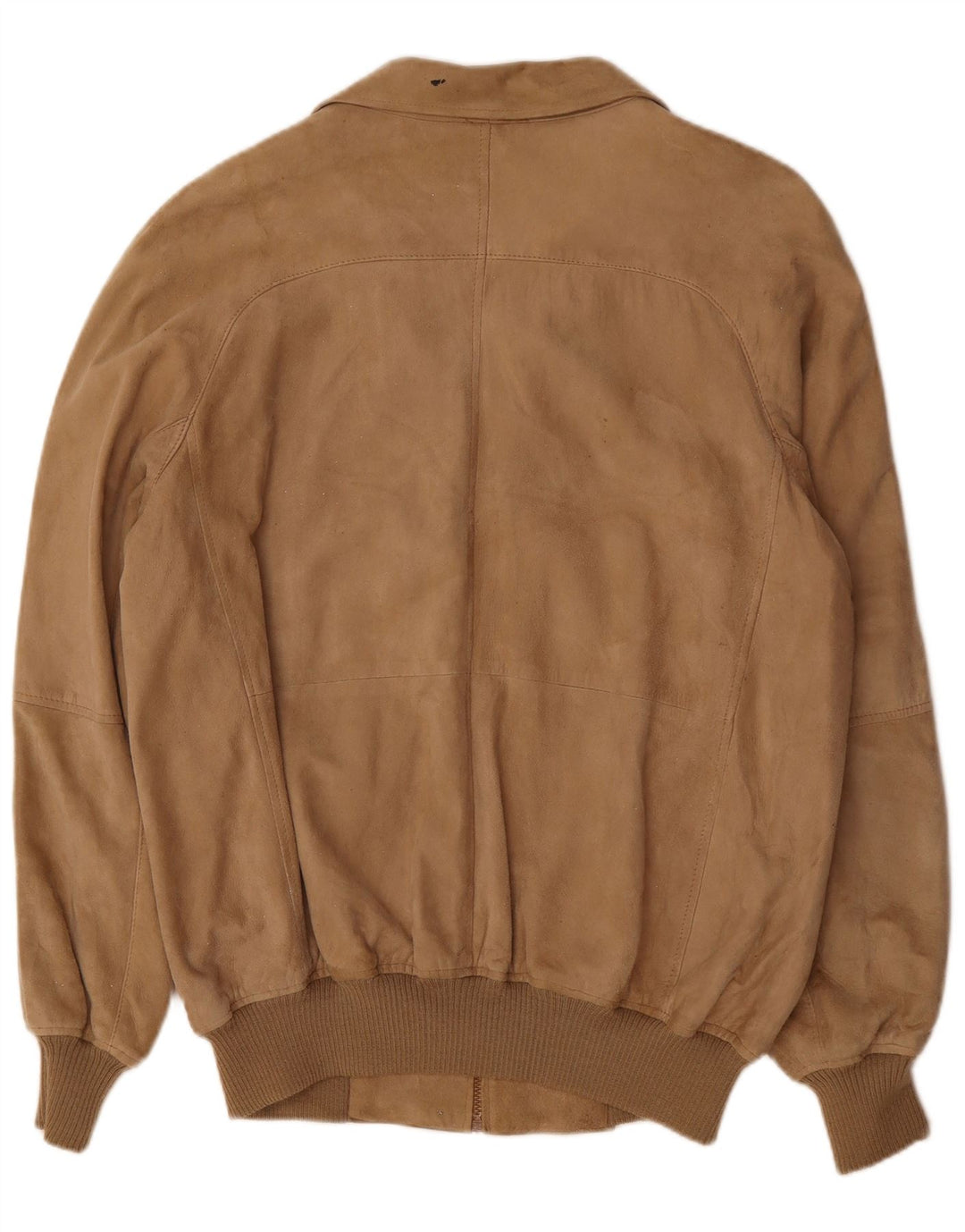 Bomber VINTAGE pentru bărbați din piele intoarsa UK 42 XL maro