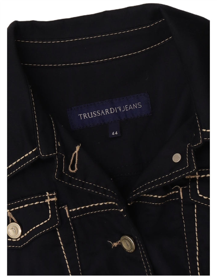 Jachetă Bomber pentru femei Trussardi Jeans IT 44 Medium Bleumarin