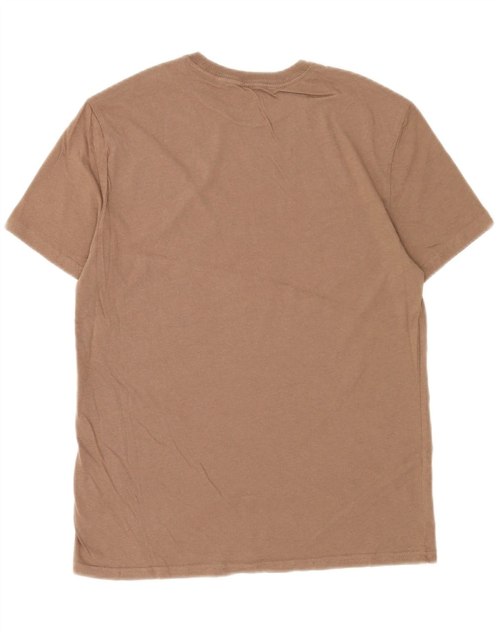 Tricou grafic pentru bărbați Hurley Top din bumbac maro mediu