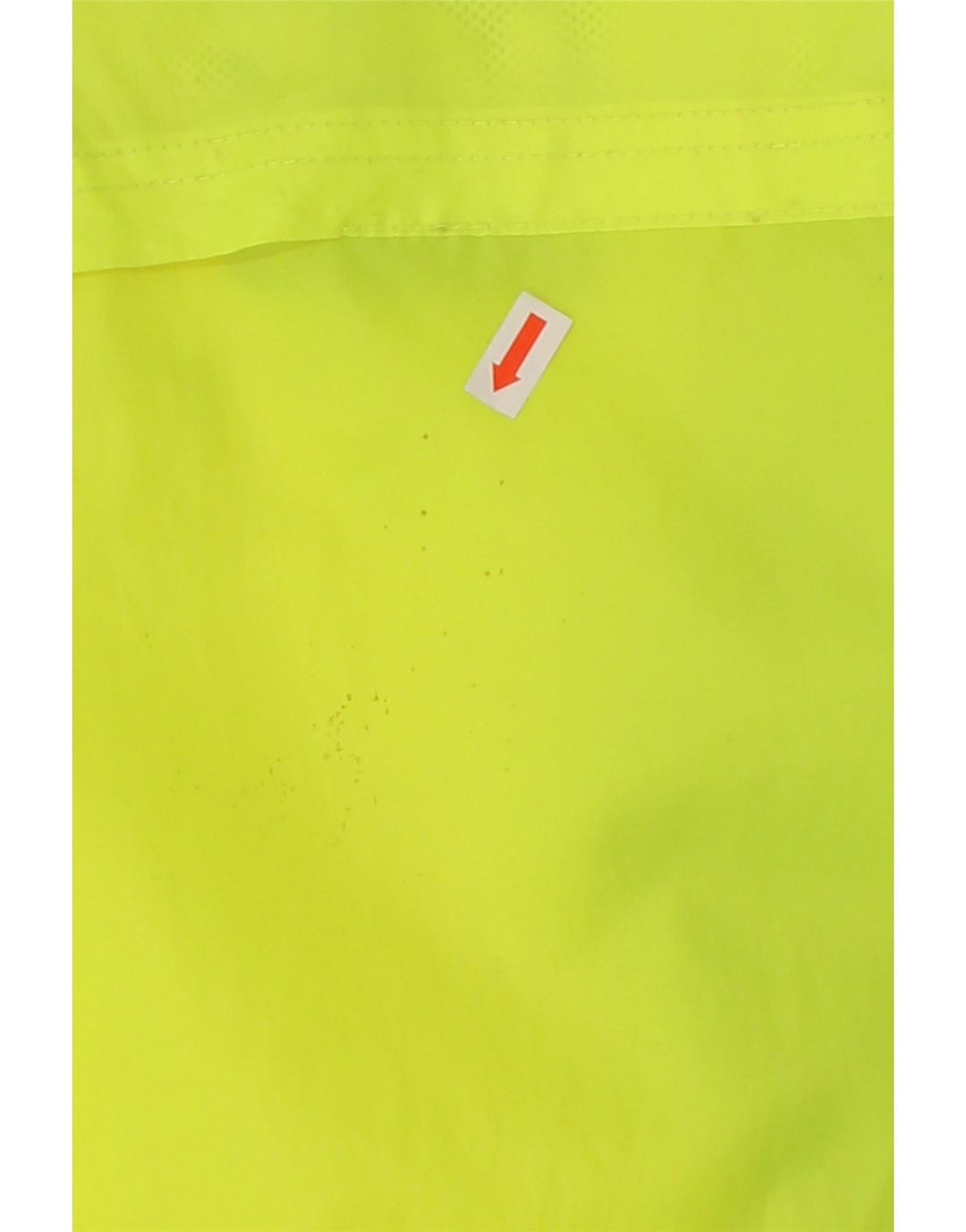 DIADORA Mens Hooded Pullover Rain Jacket UK 36 Small Yellow Colourblock Vintage Diadora and Second-Hand Diadora from Messina Hembry 