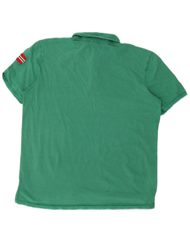 Tricou polo pentru bărbați Napapijri 2XL verde