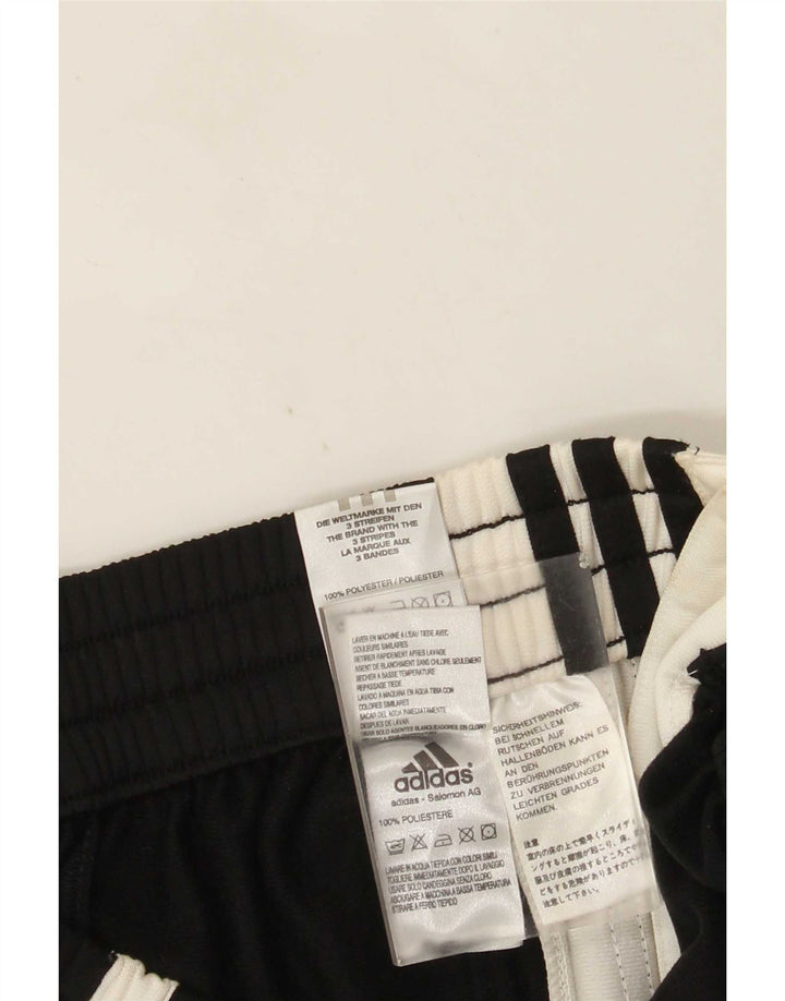 Pantaloni de trening Adidas pentru bărbați, negru, poliester color block