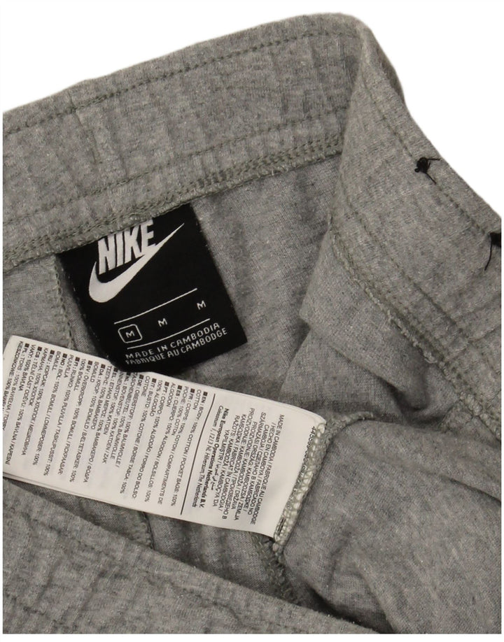 Pantaloni scurți sport Nike pentru bărbați, bumbac, gri mediu