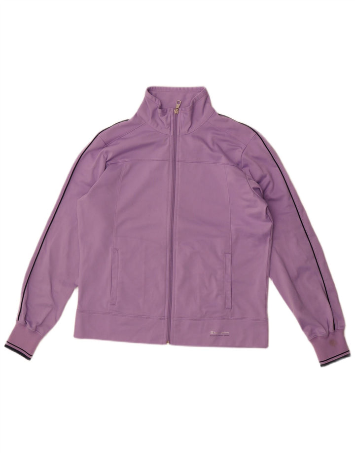 Jachetă de top pentru trening supradimensionată pentru femei Champion, UK 10, violet mic