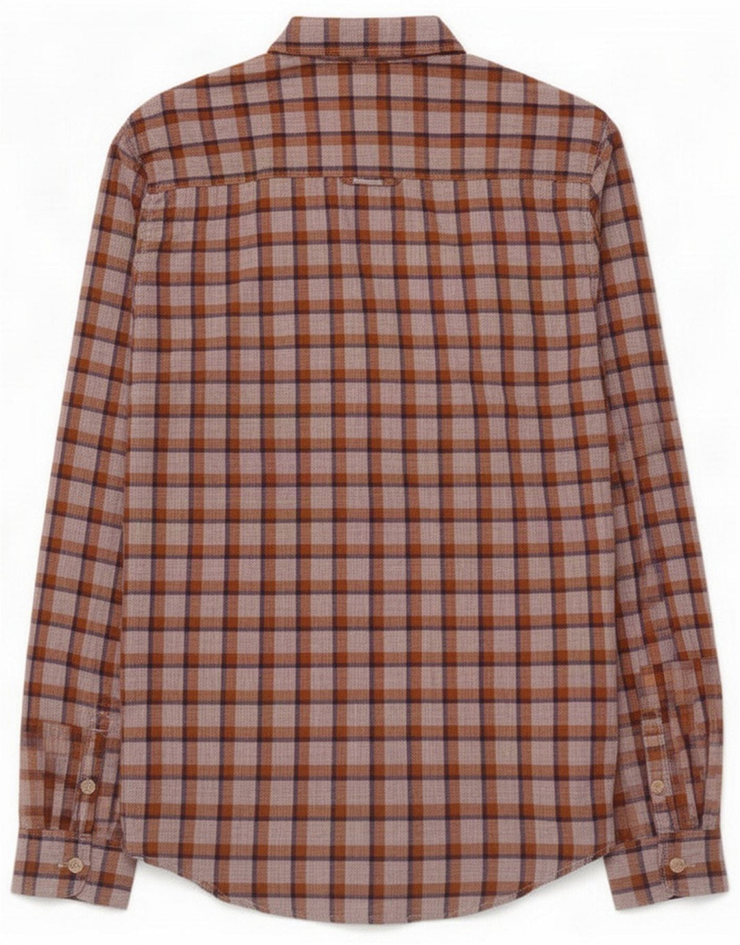 Jack Wills Cămașă pentru bărbați 2XS bumbac cu carouri maro