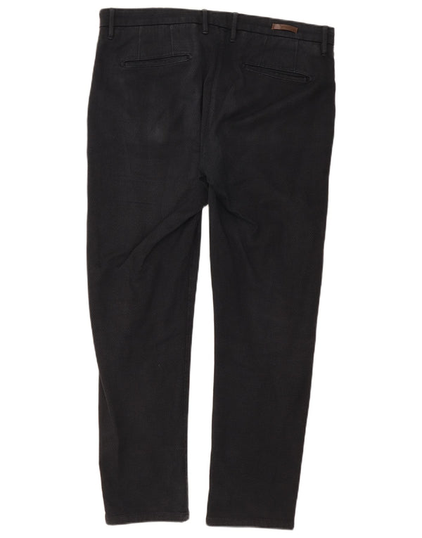 SIVIGLIA Pantaloni Chino Drepți Bărbați L35 L30 Bumbac Bleumarin