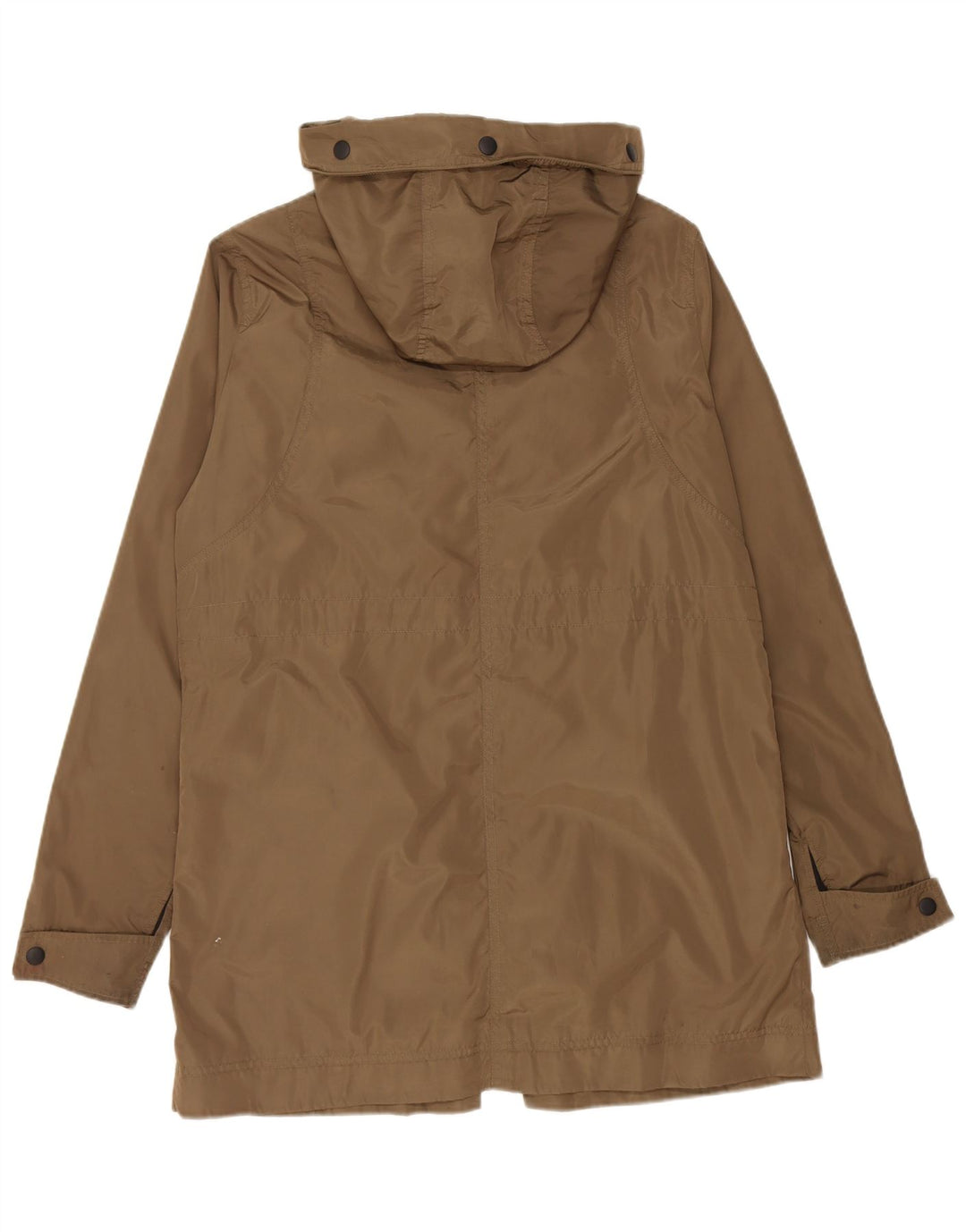 Jachetă de ploaie cu glugă Superdry pentru femei UK 14, mare, kaki, poliester