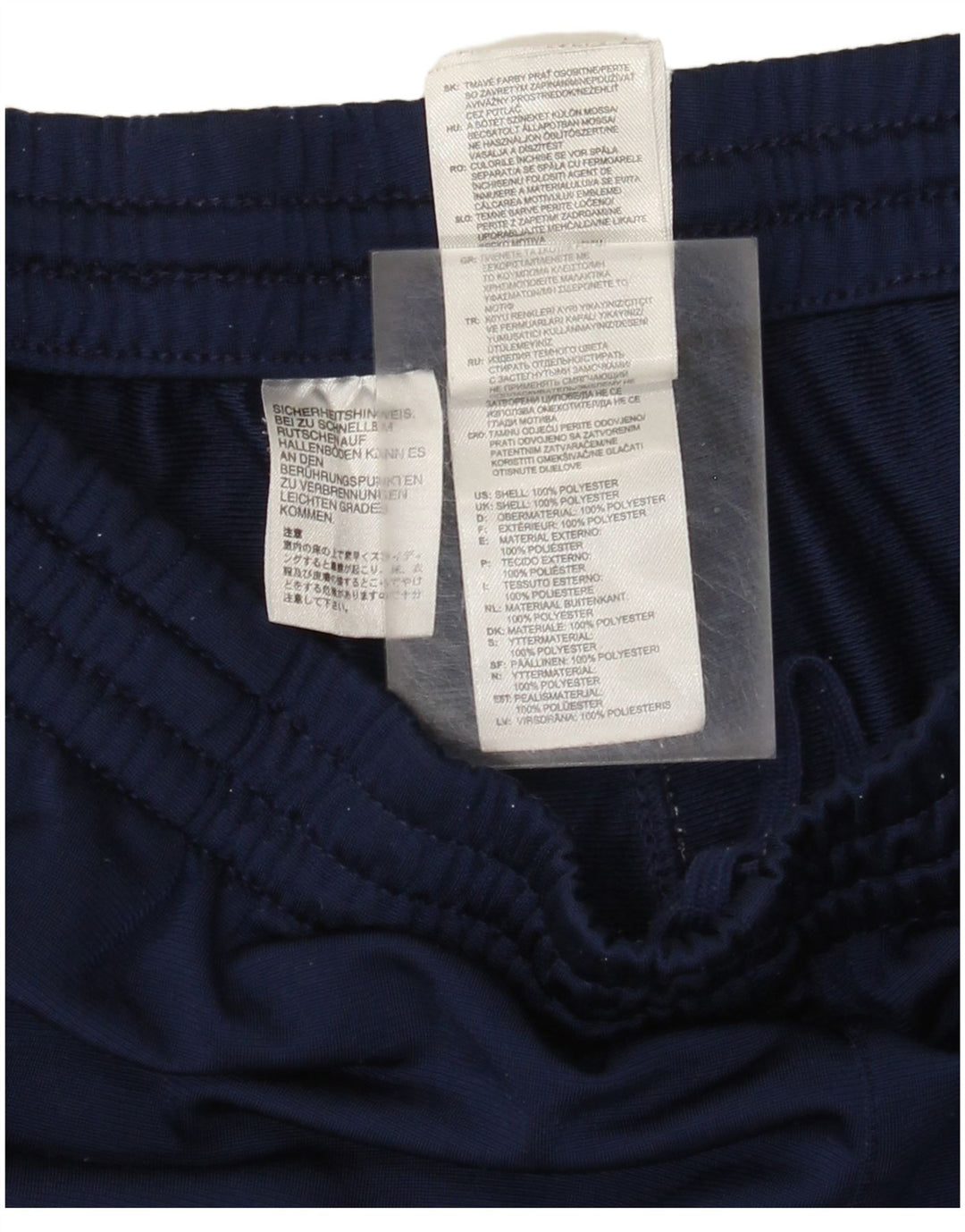 Pantaloni de trening pentru bărbați Adidas Pantaloni de jogging 2XL poliester bleumarin
