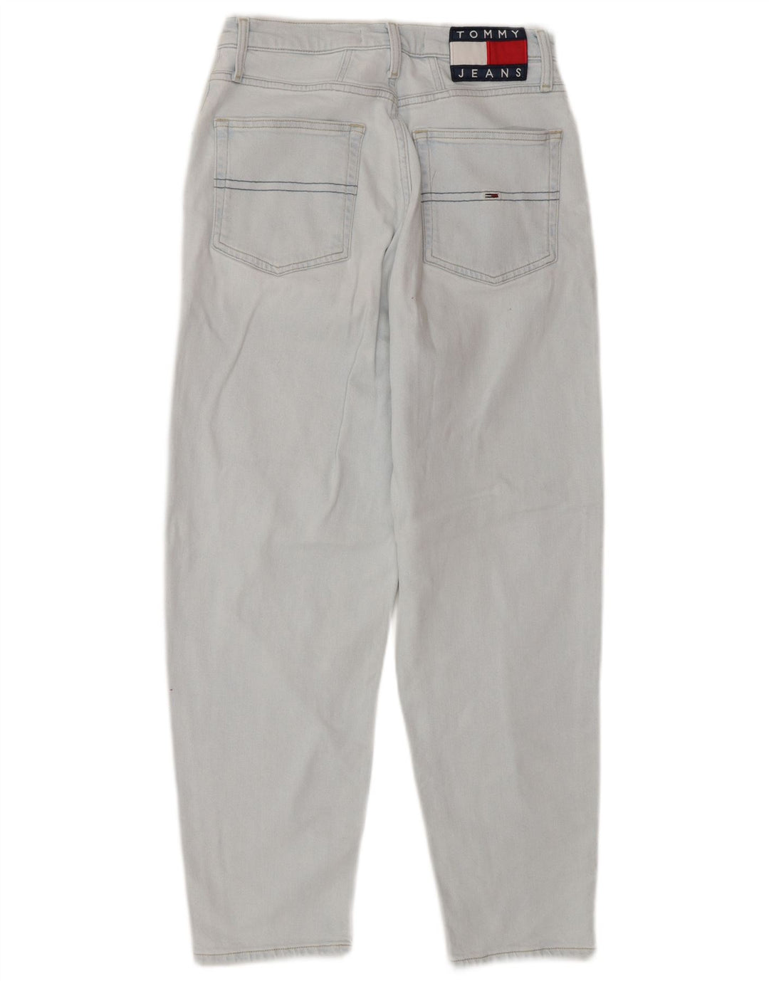 Blugi conici pentru femei Tommy Hilfiger L27 L25 Bumbac albastru