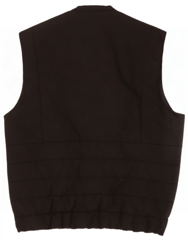 Gilet căptușit pentru bărbați Michael Kors UK 38 Medium Black Poliester