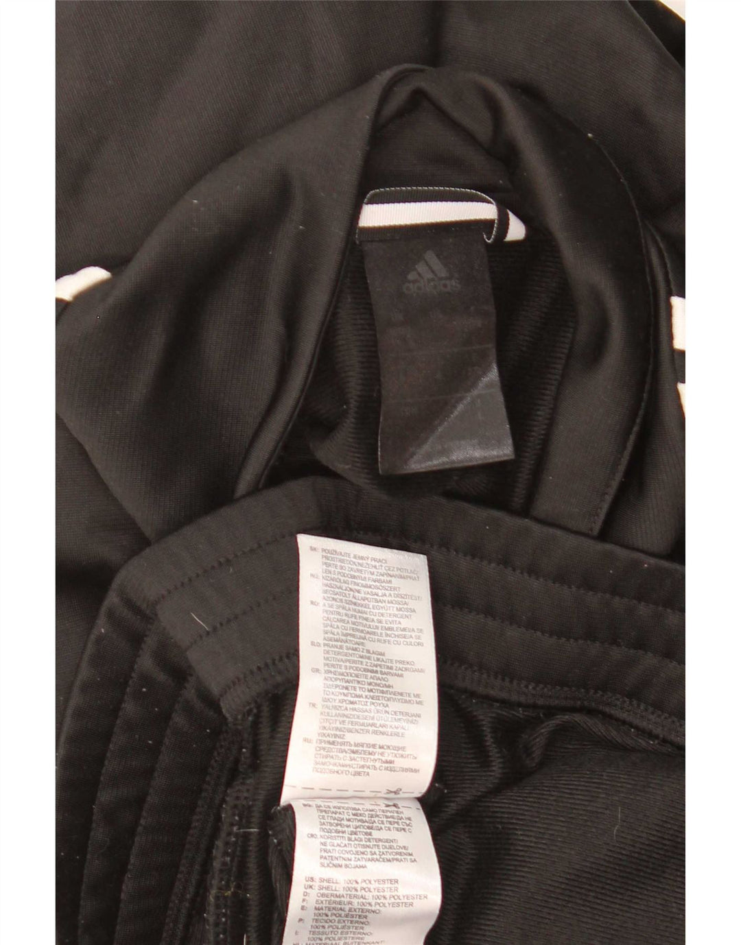 Jachetă de trening pentru bărbați Adidas, mare, negru, poliester