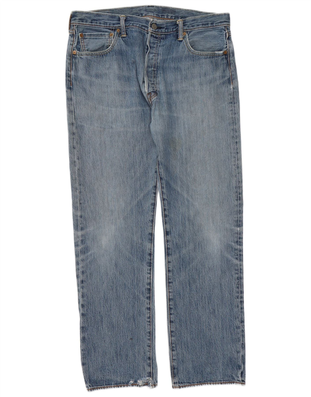 Blugi drepti pentru bărbați Levi's 501 W36 L32 Bumbac albastru