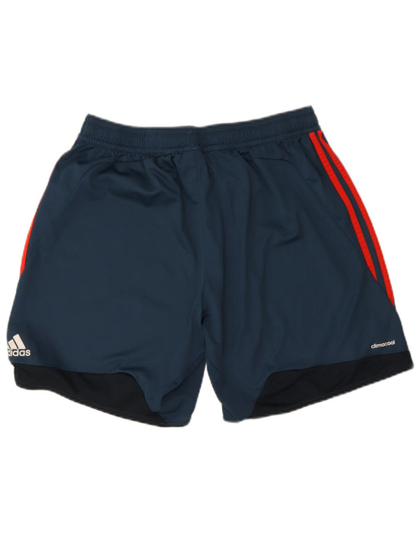 Pantaloni scurți sport pentru bărbați Adidas FC Bayern Munchen XL bleumarin poliester
