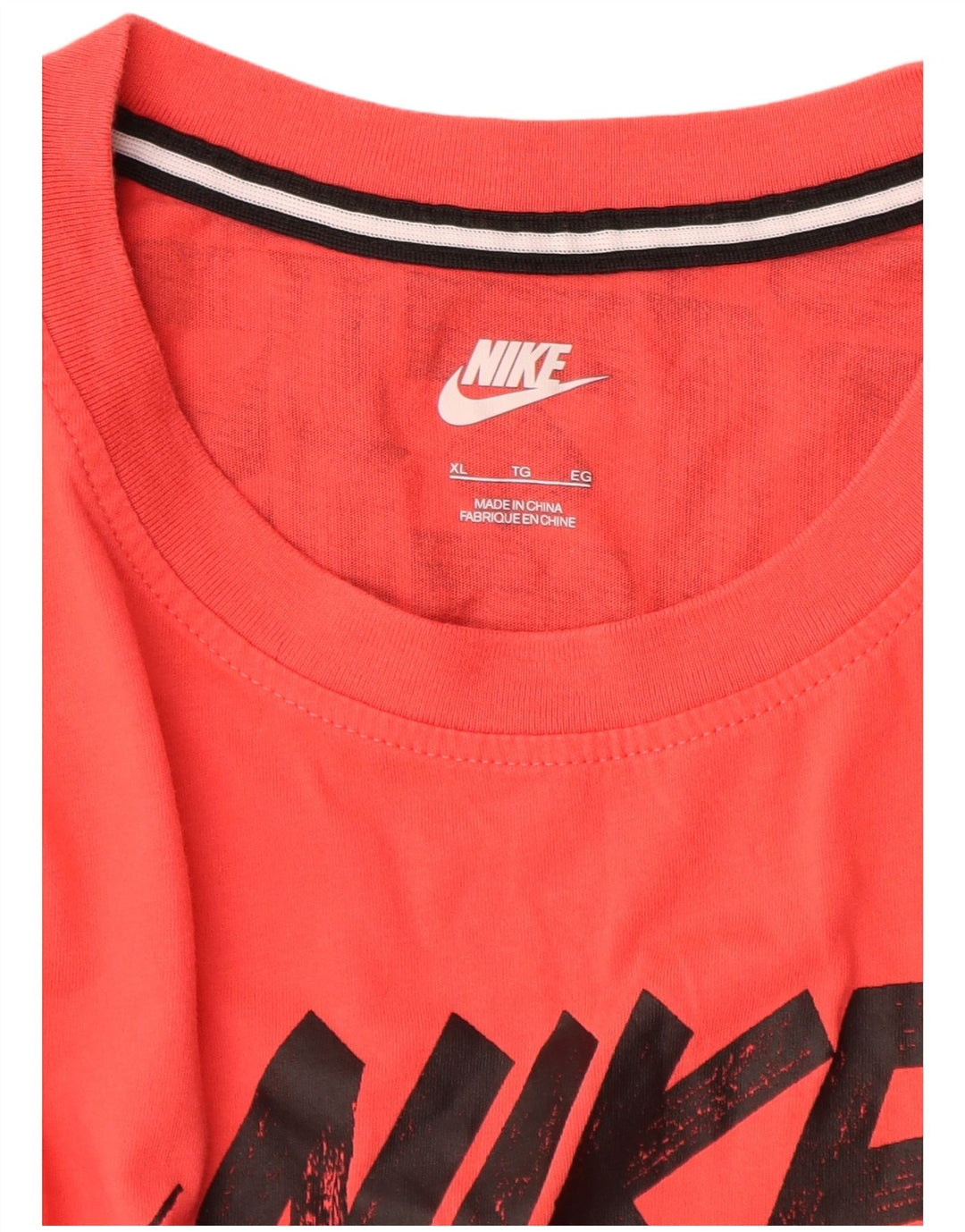 Tricou grafic pentru bărbați NIKE Top XL bumbac roșu