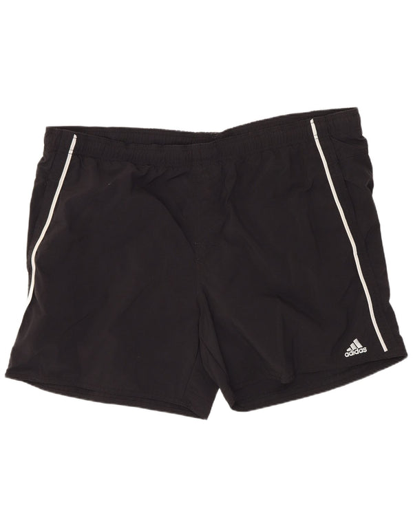 Pantaloni scurți sport pentru bărbați Adidas 2XL, nailon negru
