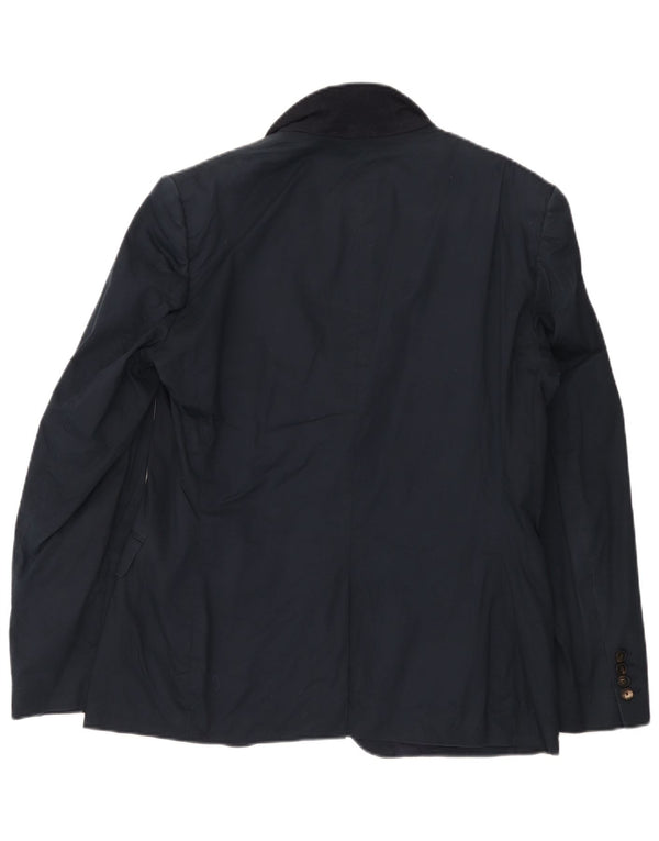 Jachetă pentru bărbați Reiss cu 2 nasturi, UK 42 XL, bumbac bleumarin