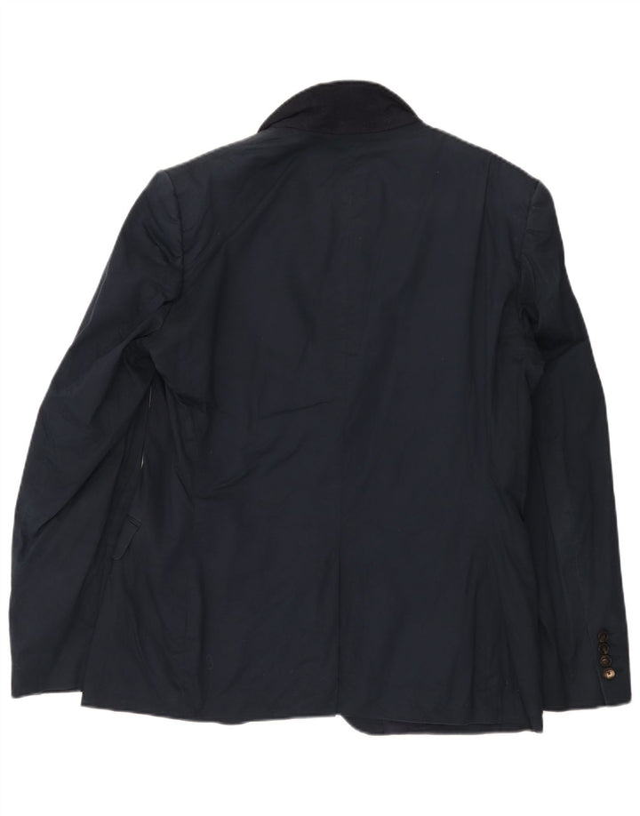 Jachetă pentru bărbați Reiss cu 2 nasturi, UK 42 XL, bumbac bleumarin