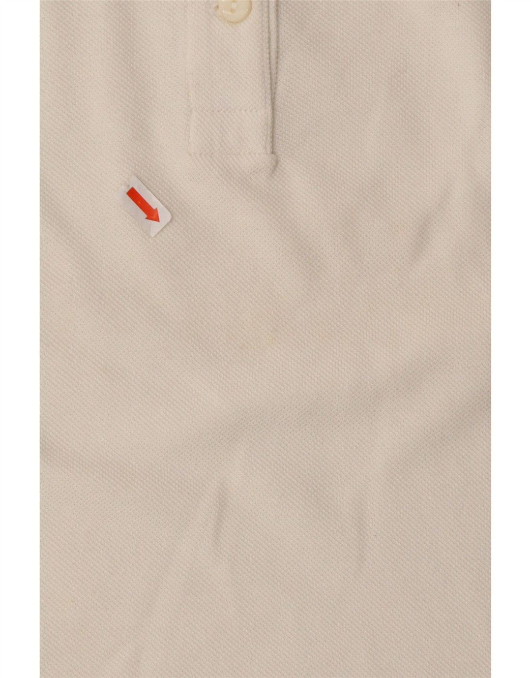 LACOSTE Womens Polo Shirt Size 42 Large White Cotton