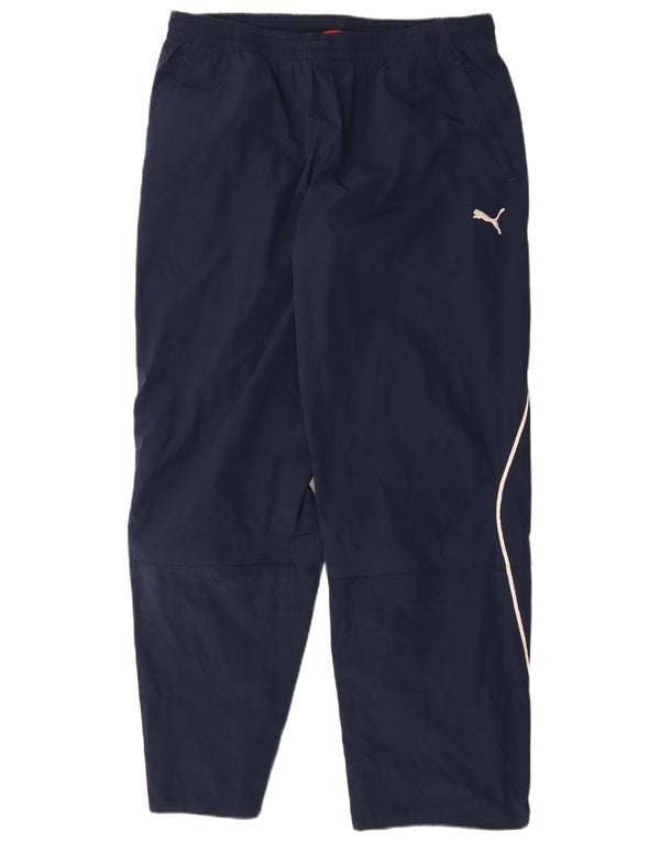 Pantaloni de trening Puma pentru bărbați, mari, albastru, poliester