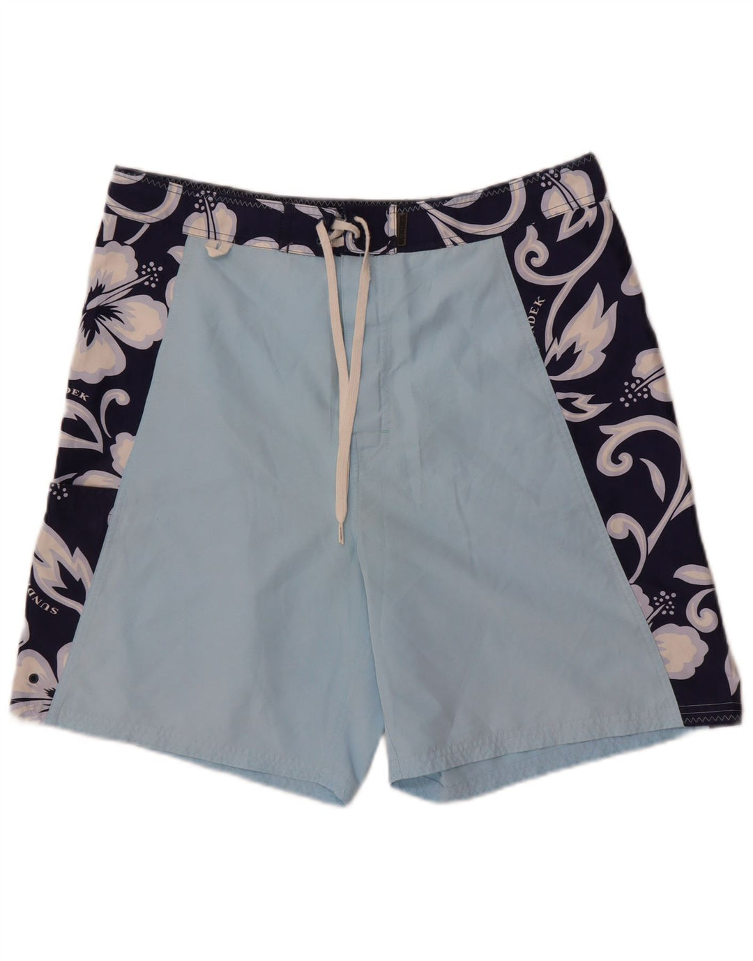 Sundek Pantaloni scurți de înot pentru bărbați XL, albastru, poliester floral