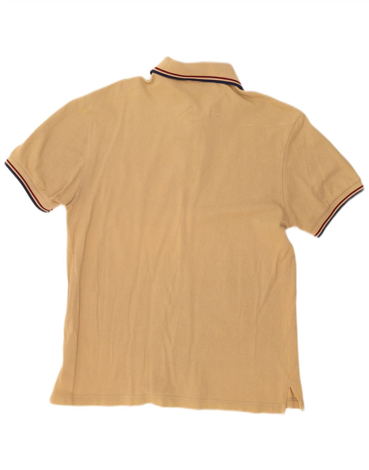 Cămașă polo Fred Perry pentru bărbați, bumbac, bej mic