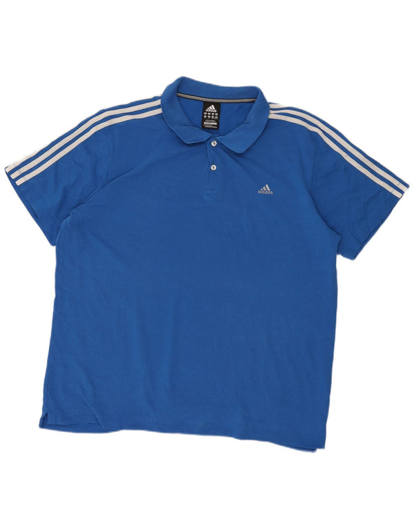 Tricou polo Adidas Clima 365 pentru bărbați, 2XL, albastru