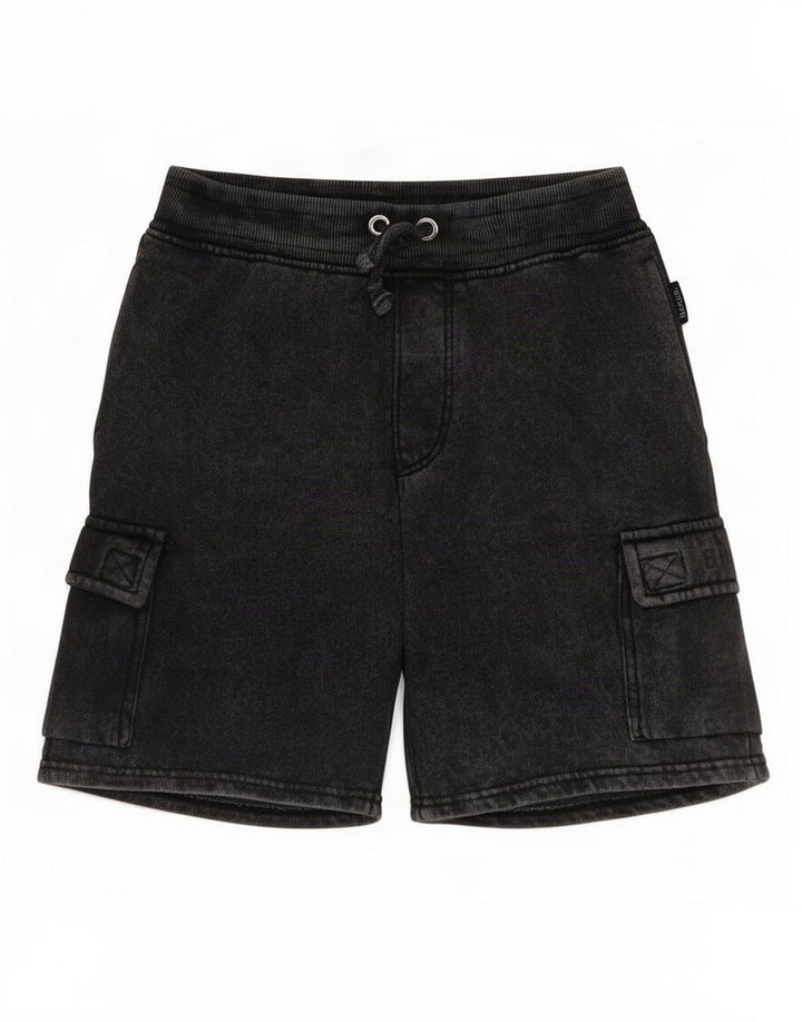 Bench Boys Pantaloni scurti cargo 11-12 ani W26 bumbac gri