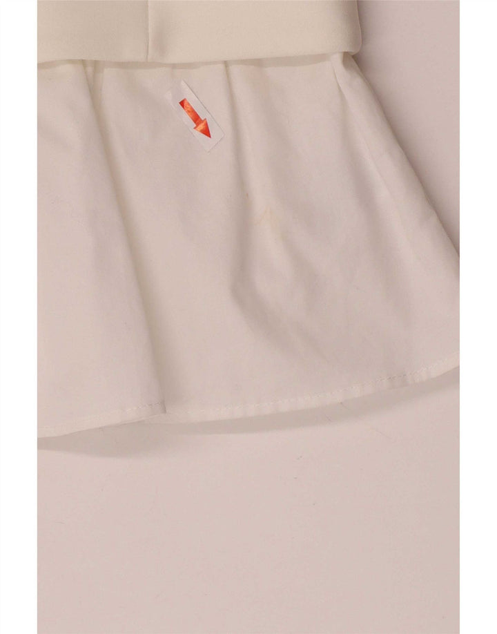Top camis pentru femei Zara UK 12 Medium White Colorblock Poliester
