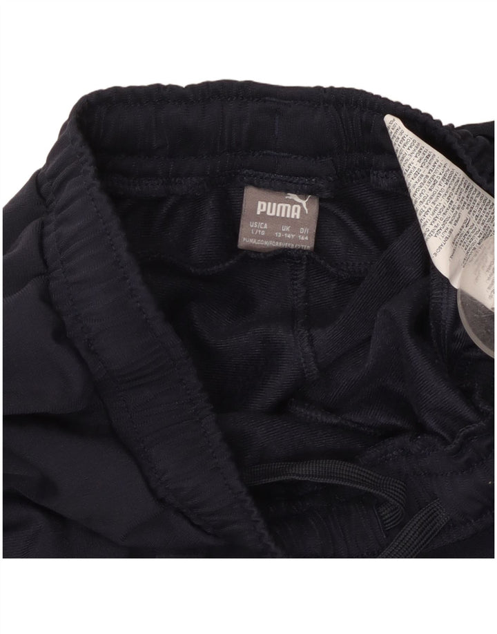 Pantaloni de trening Puma Băieți 13-14 ani Poliester bleumarin