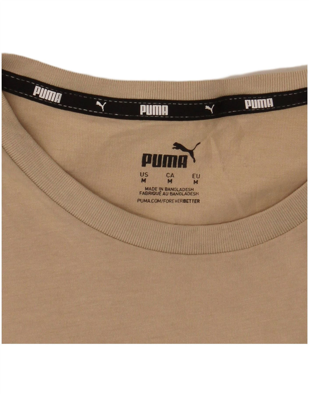 Tricou Puma pentru Femei, cu Imprimeu, Top UK 14 Medium Bej