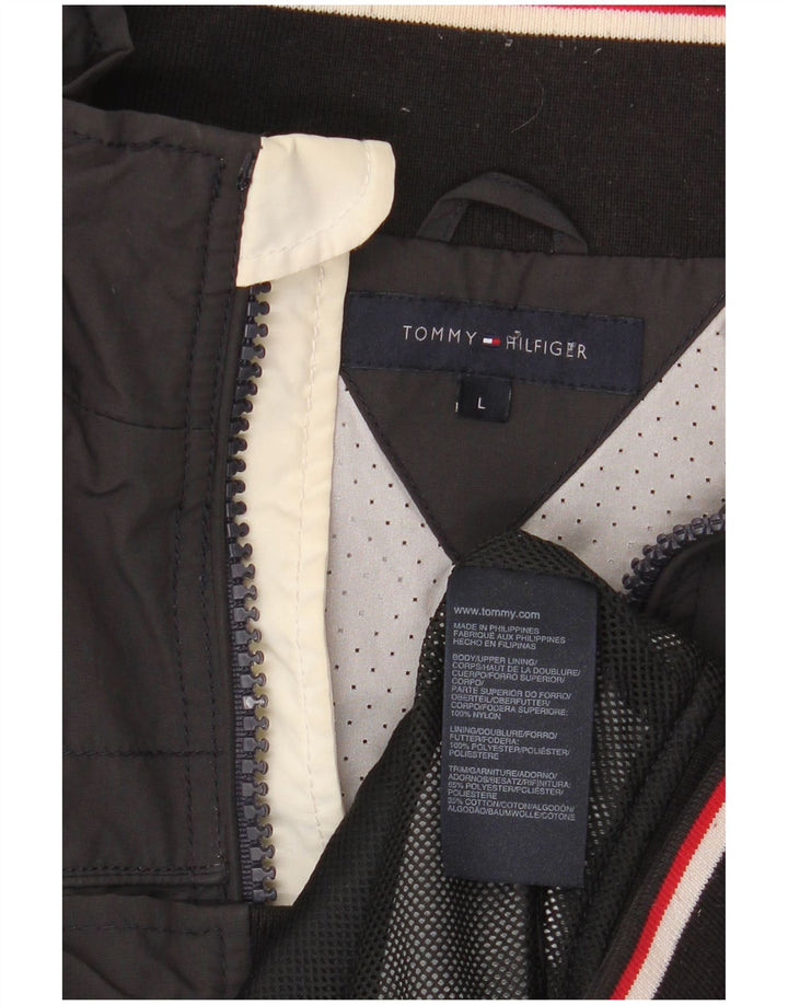 Jachetă bomber pentru bărbați Tommy Hilfiger UK 40 mare nailon gri