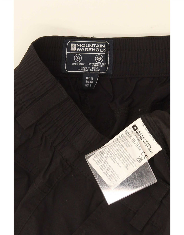 Pantaloni scurti chino pentru femei Mountain Warehouse UK 12 Medium W30 Poliester negru