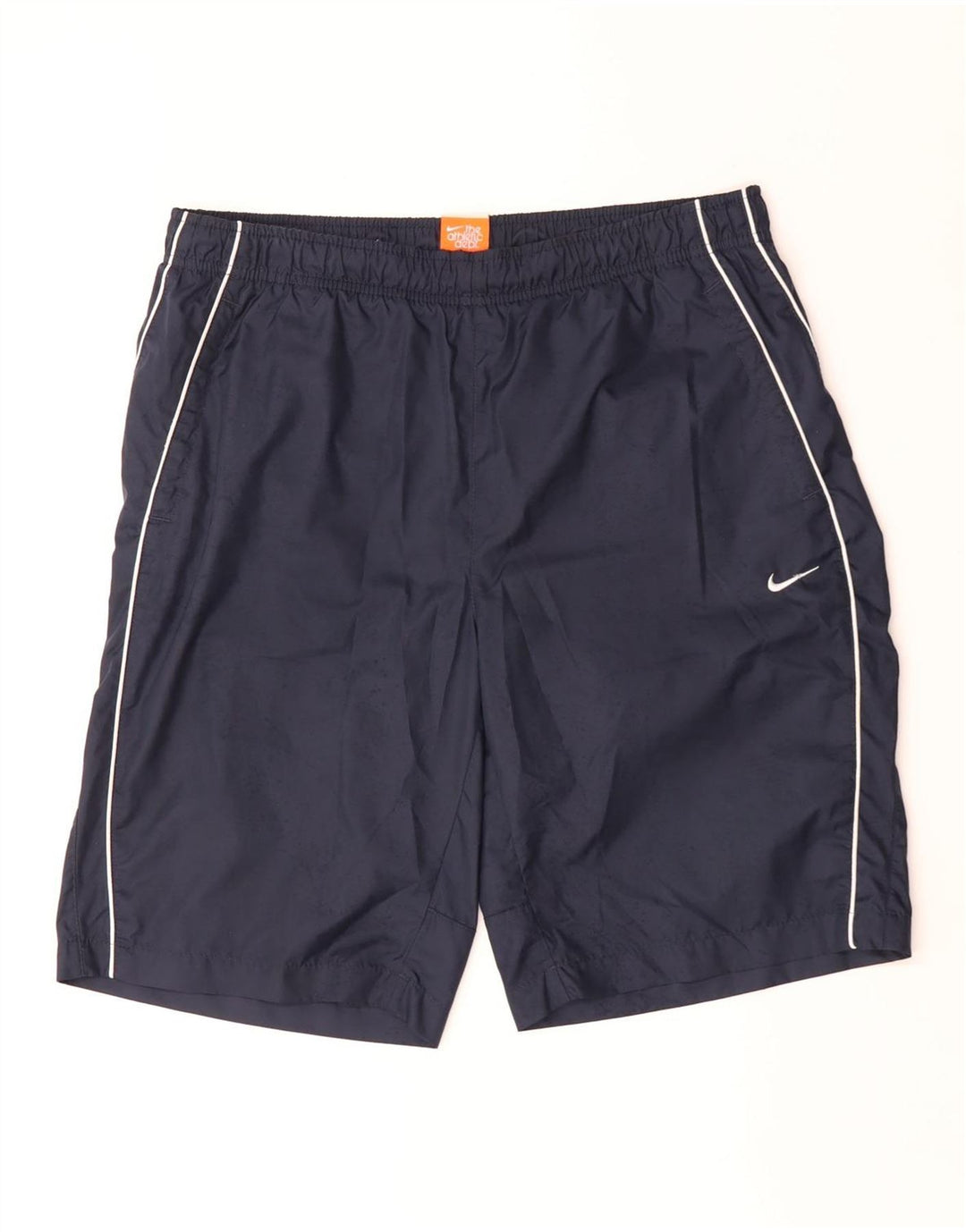 Pantaloni scurți sport Nike pentru bărbați, poliester, albastru, mediu