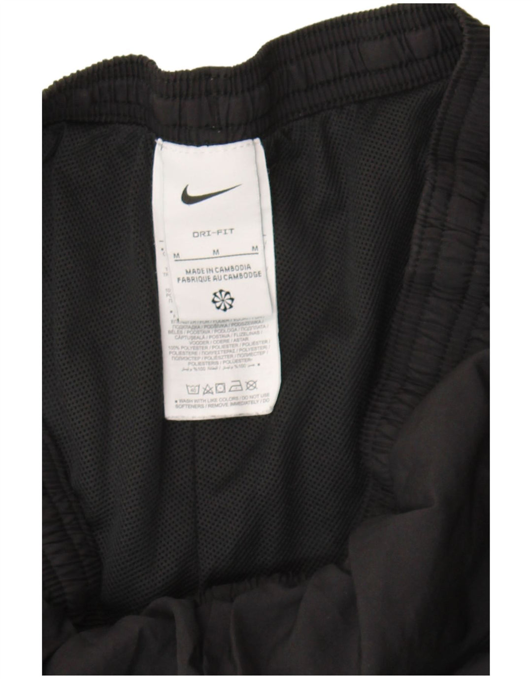 Pantaloni de trening Nike Dri Fit pentru bărbați Pantaloni de jogging Medium Black Colorblock