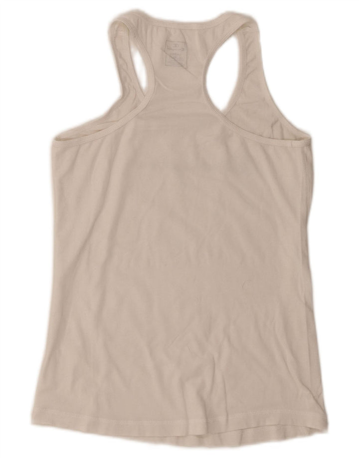 Top cu vestă grafică Champion pentru femei UK 14 Large White