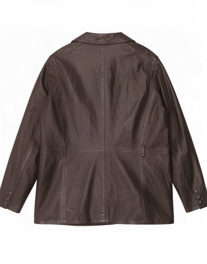 Geacă de piele pentru femei Maxime UK 14 Medium Black
