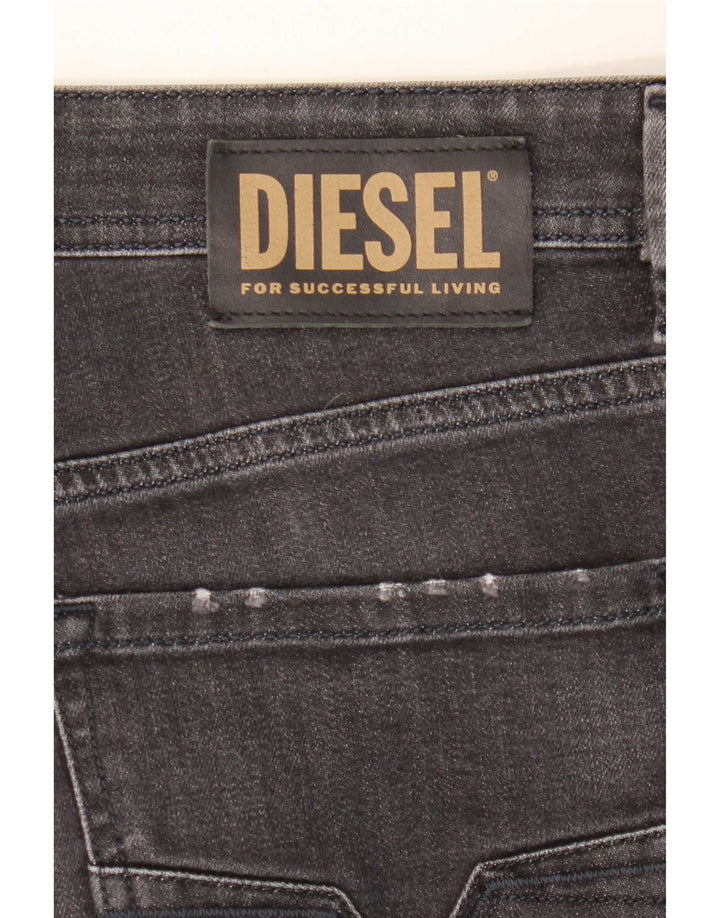 Diesel Bărbați Larkee Regular Straight Jeans W38 L32 bumbac gri