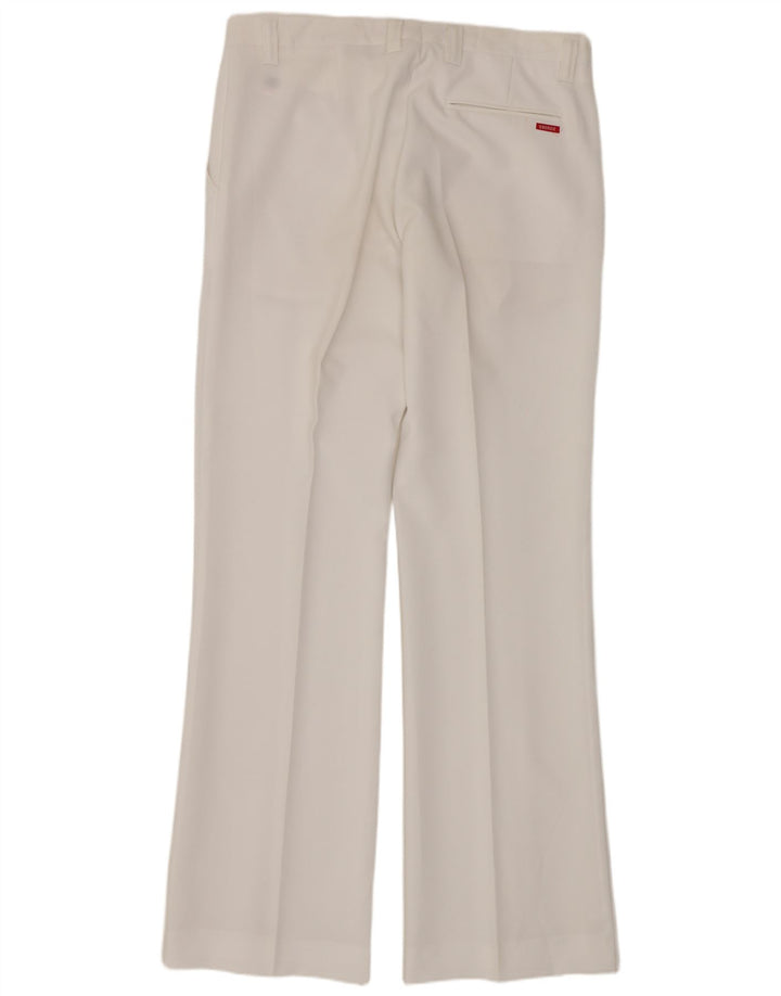 Pantaloni chino drepți pentru bărbați Energie L36 L34 Poliester alb